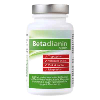 Betadianin Kapseln 60 stk von Laktonova GmbH PZN 12479835