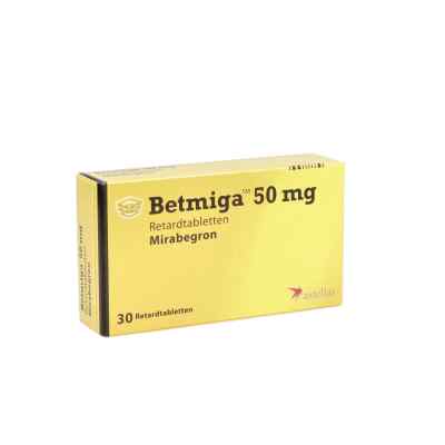 Betmiga 50 mg Retardtabletten 30 stk von Astellas Pharma GmbH PZN 11676019
