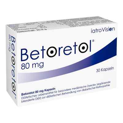 Betoretol 80 mg Kapseln 30 stk von iatroVision GmbH PZN 10180084