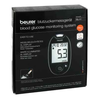 Beurer Gl44 mmol/l Blutzuckermessgerät 1 stk von BEURER GmbH PZN 07586919