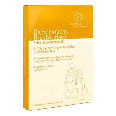 Bienenwachs Brustauflage Schaf/woll/vl.wachsw. 3 stk von Wachswerk Dirk Otto e.K. PZN 07781667