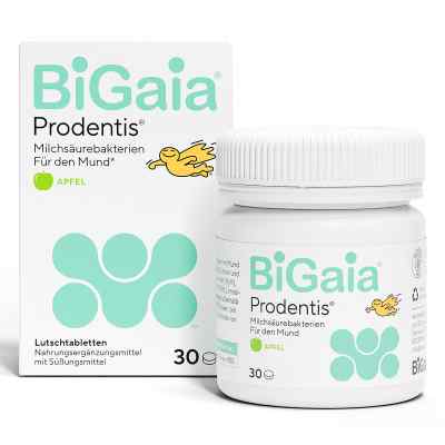 BiGaia® Prodentis® Apfel Lutschtabletten 30 stk von BiGaia Germany GmbH PZN 20038223