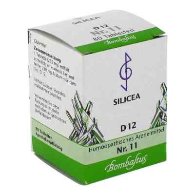 Biochemie 11 Silicea D12 Tabletten 80 stk von Bombastus-Werke AG PZN 01074093