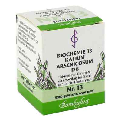 Biochemie 13 Kalium arsenicosum D6 Tabletten 80 stk von Bombastus-Werke AG PZN 04324573
