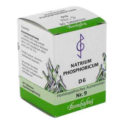 Biochemie 9 Natrium phosphoricum D6 Tabletten 80 stk von Bombastus-Werke AG PZN 01073774