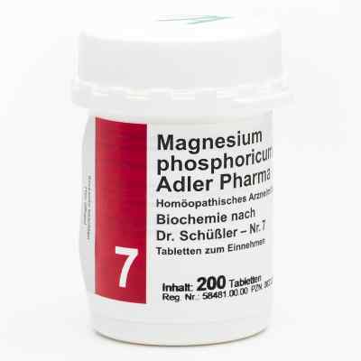 Biochemie Adler 7 Magnesium phosphoricum D6 Adl.p. Tabletten 200 stk von Adler Pharma Produktion und Vertrieb GmbH PZN 00833326