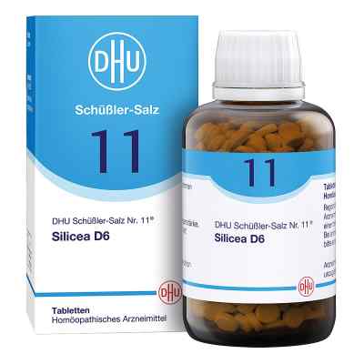 Biochemie Dhu 11 Silicea D6 Tabletten 900 stk von DHU-Arzneimittel GmbH & Co. KG PZN 18182757