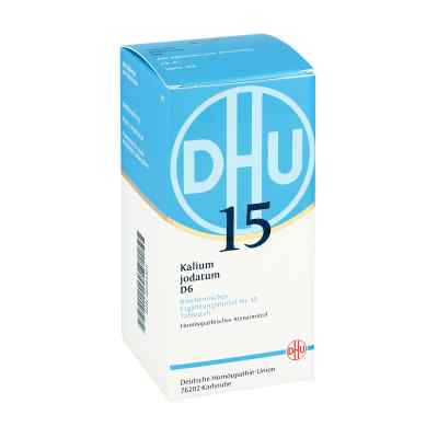 Biochemie Dhu 15 Kalium jodatum D6 Tabletten 420 stk von DHU-Arzneimittel GmbH & Co. KG PZN 06584367