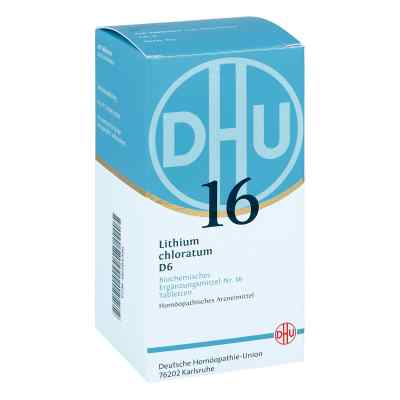 Biochemie Dhu 16 Lithium chloratum D6 Tabletten 420 stk von DHU-Arzneimittel GmbH & Co. KG PZN 06584396