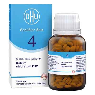 Biochemie Dhu 4 Kalium chlorat. D12 Tabletten 420 stk von DHU-Arzneimittel GmbH & Co. KG PZN 06584048