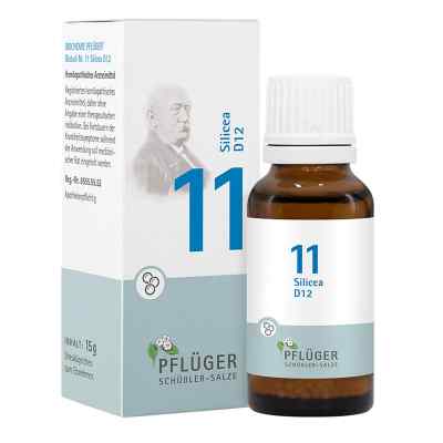 Biochemie Pflüger 11 Silicea D12 Globuli 15 g von Homöopathisches Laboratorium Alexander Pflüger Gmb PZN 17278248