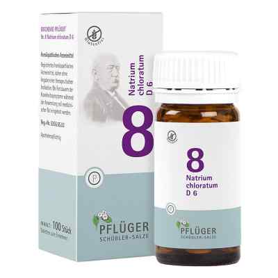Biochemie Pflüger 8 Natrium chloratum D6 Tabletten 100 stk von Homöopathisches Laboratorium Alexander Pflüger Gmb PZN 06319375