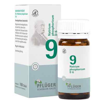 Biochemie Pflüger 9 Natrium phosphoricum D6 Tabletten 100 stk von Homöopathisches Laboratorium Alexander Pflüger Gmb PZN 06319636