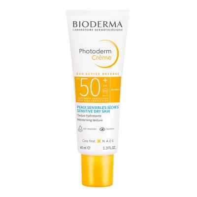 Bioderma Photoderm Creme Spf 50+ Ungetönt 40 ml von NAOS Deutschland GmbH PZN 17669902