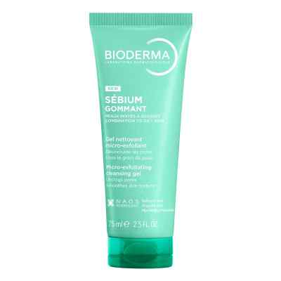 Bioderma Sebium Gommant Peeling Gel 75 ml von NAOS Deutschland GmbH PZN 20509042