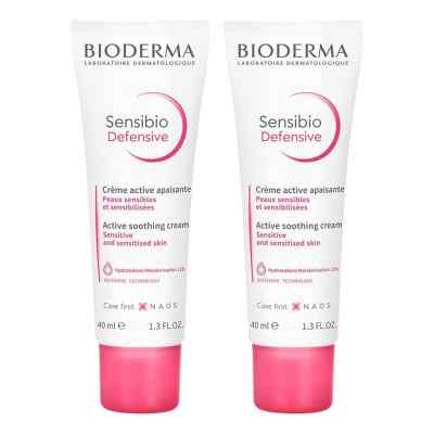 Bioderma Sensibio Defensive Tube 2x40 ml von NAOS Deutschland GmbH PZN 08104741