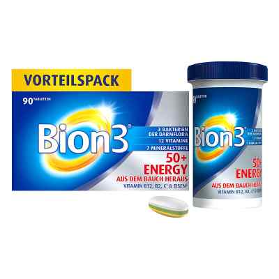 Bion3 50+ Energy Tabletten 90 stk von WICK Pharma - Zweigniederlassung PZN 18010795