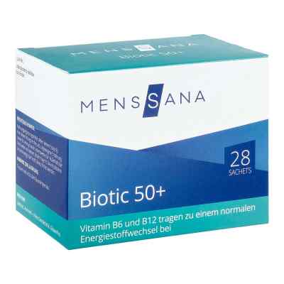 Biotic 50+ Menssana 28 stk von MensSana AG PZN 16926426