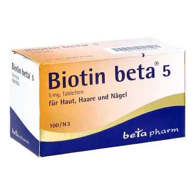Biotin Beta 5 5mg Tabletten