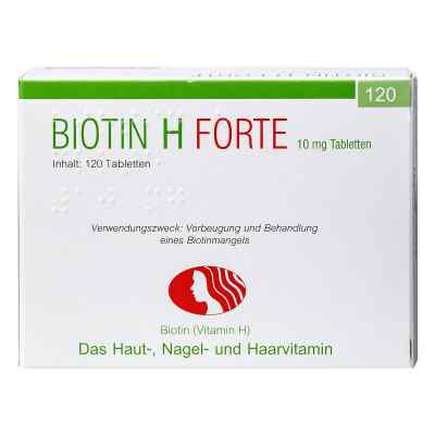 Biotin H forte Tabletten 120 stk von Pharma Peter GmbH PZN 00573345