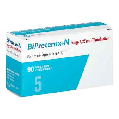 Bipreterax N 5 mg/1,25 mg Filmtabletten 90 stk von axicorp Pharma GmbH PZN 09927448