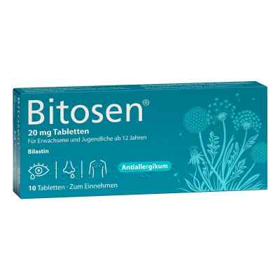 Bitosen 20 mg Tabletten bei Allergien 10 stk von BERLIN-CHEMIE AG PZN 18890483