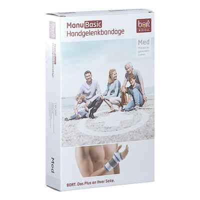 Bort Manubasic Bandage rechts M plus haut 1 stk von Bort GmbH PZN 16317696