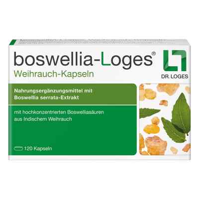 Boswellia-Loges Weihrauch-Kapseln 120 stk von Dr. Loges + Co. GmbH PZN 16205738