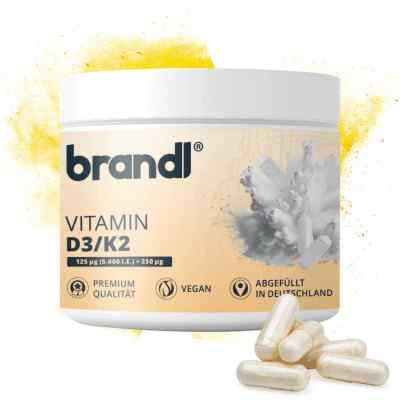 Brandl Vitamin D3/K2 Kapseln 120 stk von Brandl Nutrition GmbH PZN 18679162