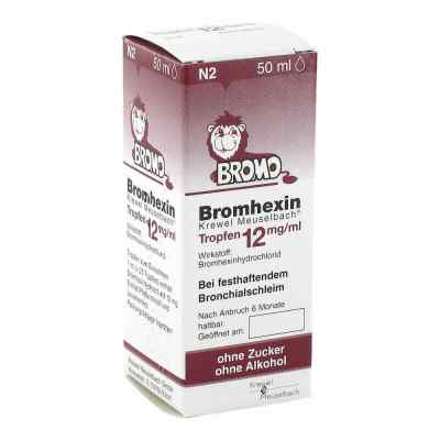 Bromhexin Krewel Meuselb.tropfen 12mg/ml 50 ml von HERMES Arzneimittel GmbH PZN 00620458