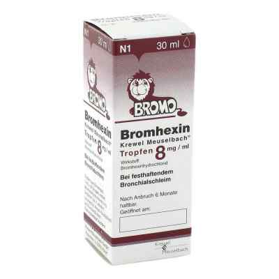 Bromhexin Krewel Meuselb.tropfen 8mg/ml 30 ml von HERMES Arzneimittel GmbH PZN 02417879