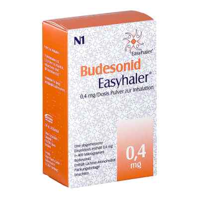 Budesonid Easyhaler 0,4 mg 100 Ed Inhalationspulv. 1 stk von ORION Pharma GmbH PZN 06101937