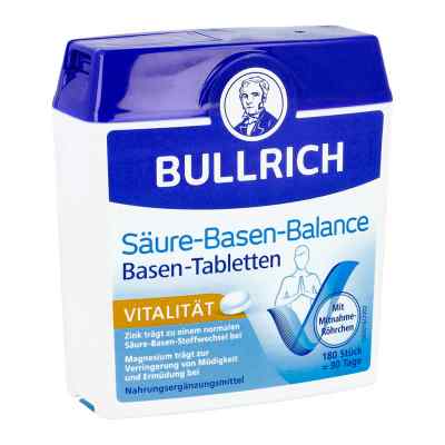 Bullrich Säure Basen Balance Tabletten 180 stk von delta pronatura GmbH PZN 11089871