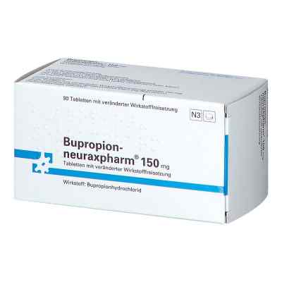 Bupropion-neuraxpharm 150mg 90 stk von neuraxpharm Arzneimittel GmbH PZN 10713913