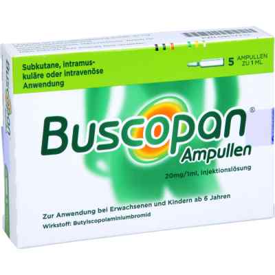 Buscopan Injektionslösung 5X1 ml von A. Nattermann & Cie GmbH PZN 03517212