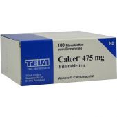 Calcet 475 mg Filmtabletten 100 stk von Teva GmbH PZN 07226492