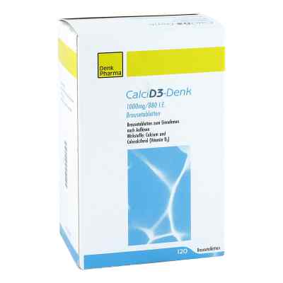 Calci D3-denk 1.000 mg/880 I.e. Brausetabletten 120 stk von Denk Pharma GmbH & Co.KG PZN 14047726