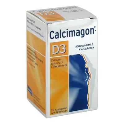 Calcimagon-D3 500mg/400 internationale Einheiten 30 stk von CHEPLAPHARM Arzneimittel GmbH PZN 08806688