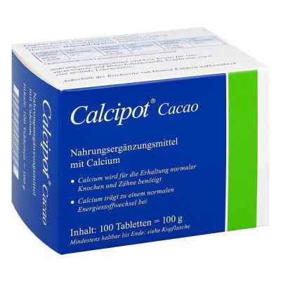 Calcipot Cacao Kautabletten 100 stk von Viatris Healthcare GmbH PZN 09200077