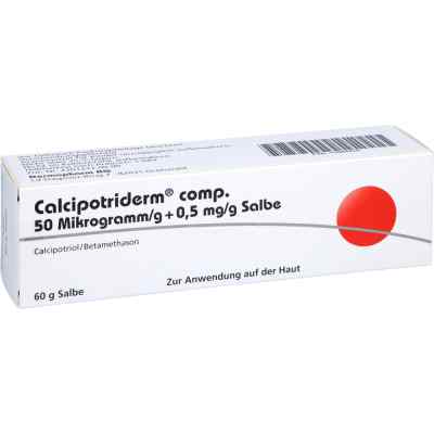 Calcipotriderm compositus 50 [my]g/g + 0,5 mg/g Salbe 60 g von DERMAPHARM AG PZN 15884424