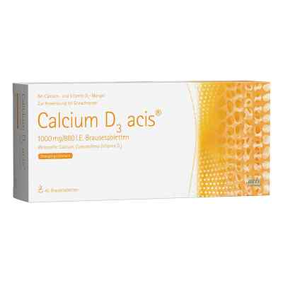 Calcium D3 acis 1000mg/880 internationale Einheiten 40 stk von MIBE GmbH Arzneimittel PZN 02842714