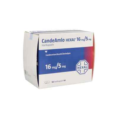 Candeamlo Hexal 16 mg/5 mg Hartkapseln 98 stk von Hexal AG PZN 12343857