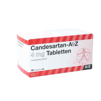 Candesartan-AbZ 4mg 98 stk von AbZ Pharma GmbH PZN 09074922