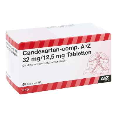 Candesartan-comp. AbZ 32mg/12,5mg 98 stk von AbZ Pharma GmbH PZN 09297562
