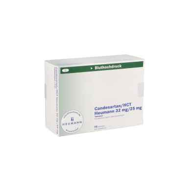 Candesartan/HCT Heumann 32mg/25mg 98 stk von HEUMANN PHARMA GmbH & Co. Generica KG PZN 09424687