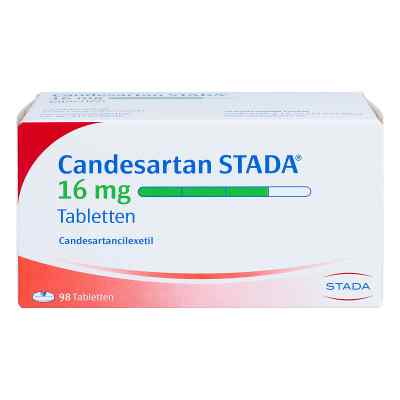 Candesartan STADA 16mg 98 stk von STADAPHARM GmbH PZN 09443182