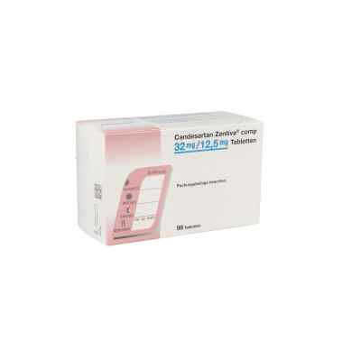 Candesartan Zentiva comp 32mg/12,5mg 98 stk von Zentiva Pharma GmbH PZN 01761913
