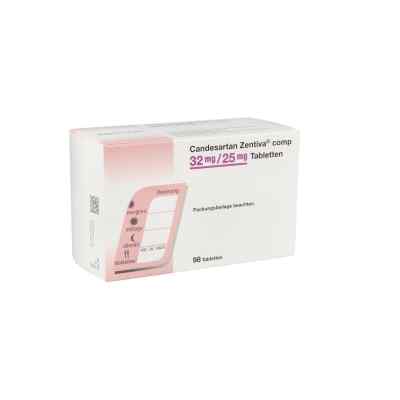 Candesartan Zentiva comp 32mg/25mg 98 stk von Zentiva Pharma GmbH PZN 01786215