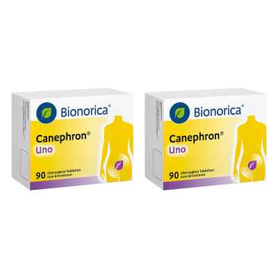 Canephron Uno überzogene Tabletten 2x90 stk von Bionorica SE PZN 08106368