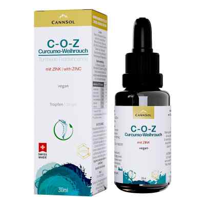 Cannsol Curcuma-Weihrauch-Zink Tropfen  30 ml von SoluVeda GmbH PZN 19360824